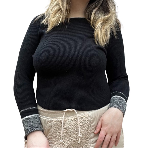 EXPRESS | black sweater - Picture 4 of 7